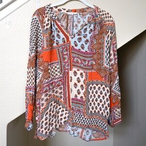 Quilted Paisley Print US medium